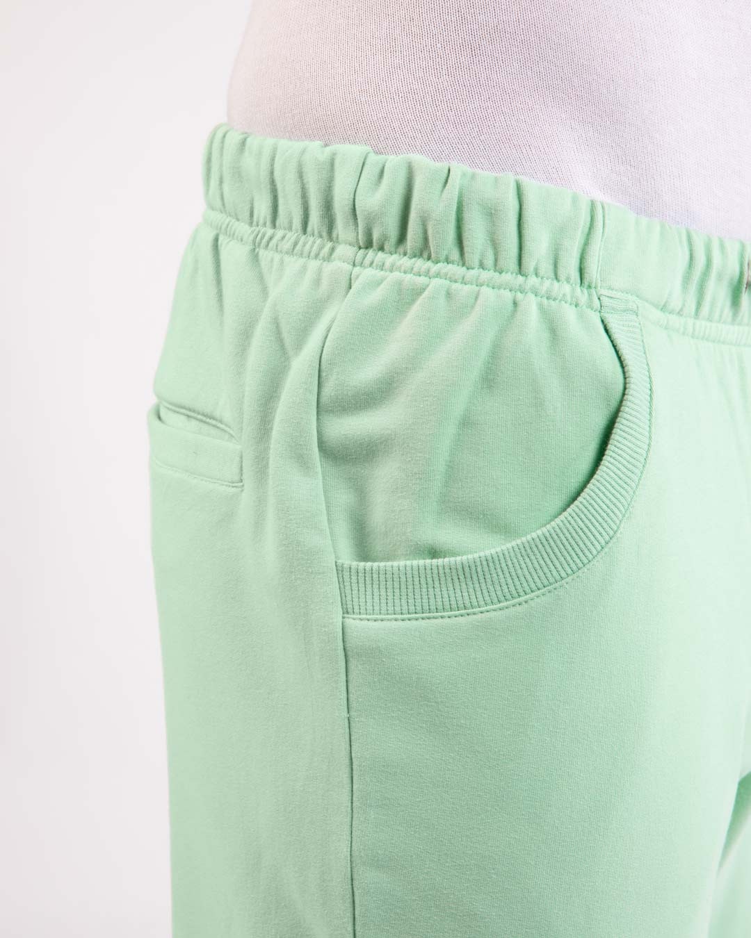 Shop Sea Green Round Pocket Joggers Pants