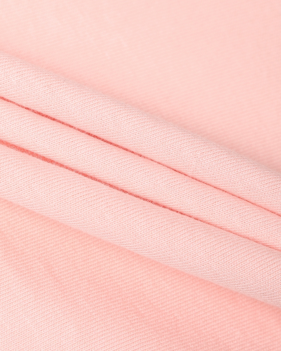 Shop Seashell Pink Round Neck 3/4 Sleeve T-Shirts