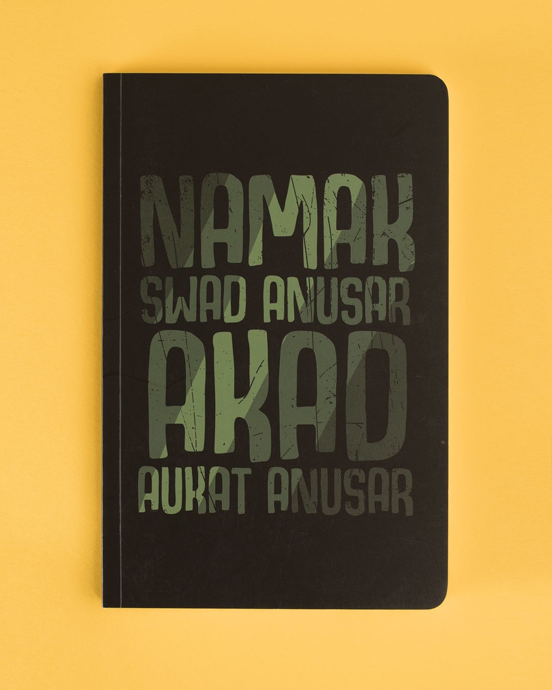 Shop Set of 2: Namak Swad Anusar & Upar Se Swami A5 Notebooks-Design