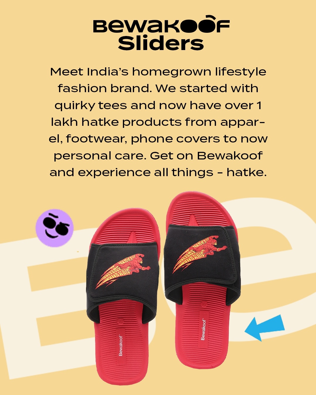 Shop Sliding Bat Lightweight Adjustable Strap Men Slider