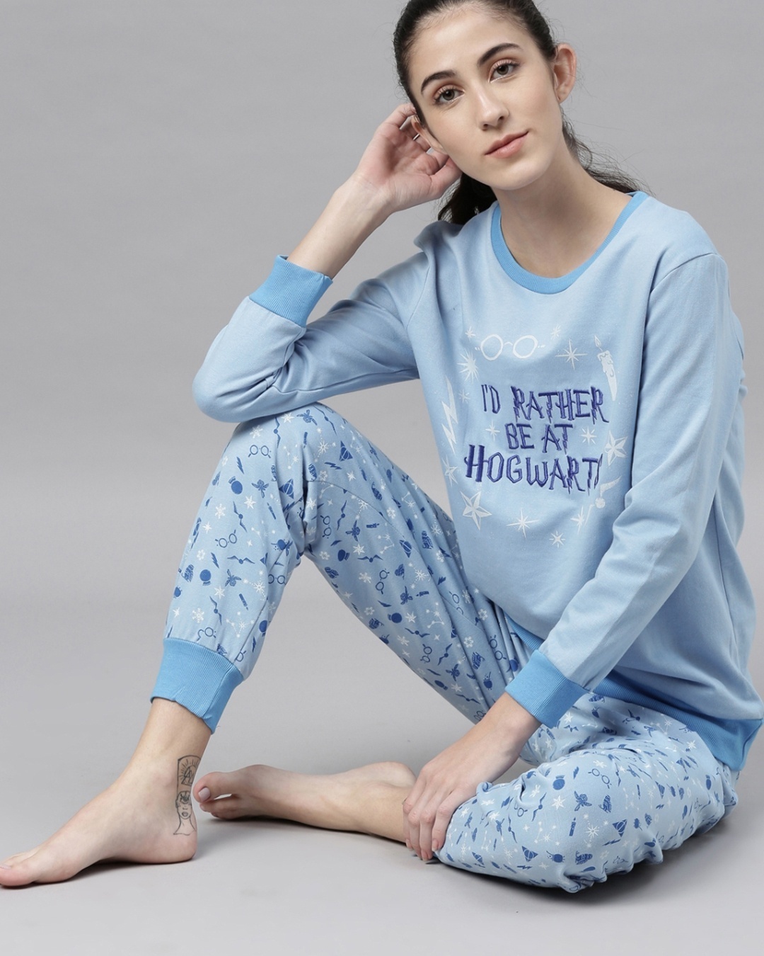 Shop Harry Potter   Rather Be At Hogwarts Pajama Set