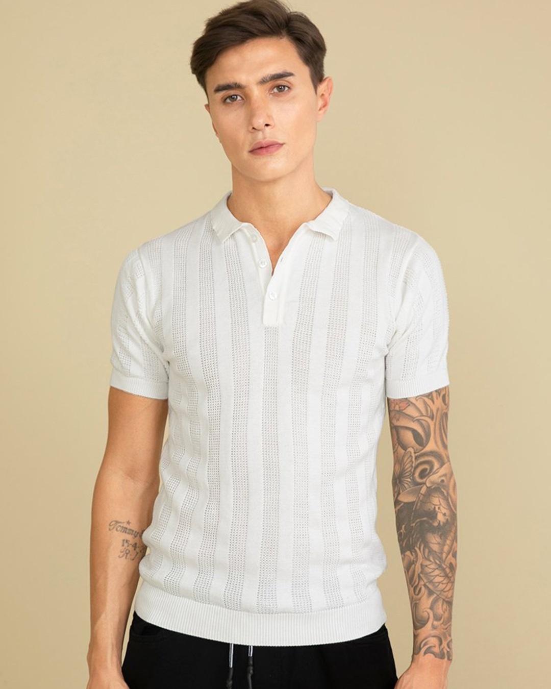 Shop Elite White T Shirt-Front