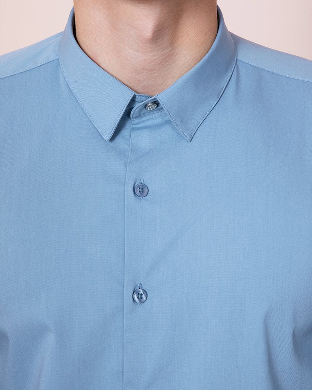 Shop Glimmer Plus Size Zenith Blue Shirt