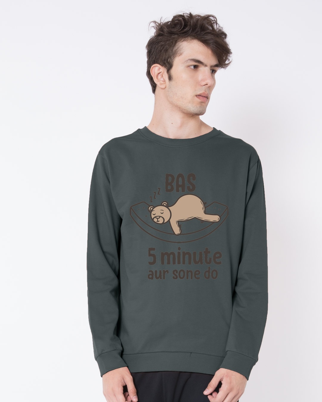 Shop Sone Do Fleece Light Sweatshirt-Front