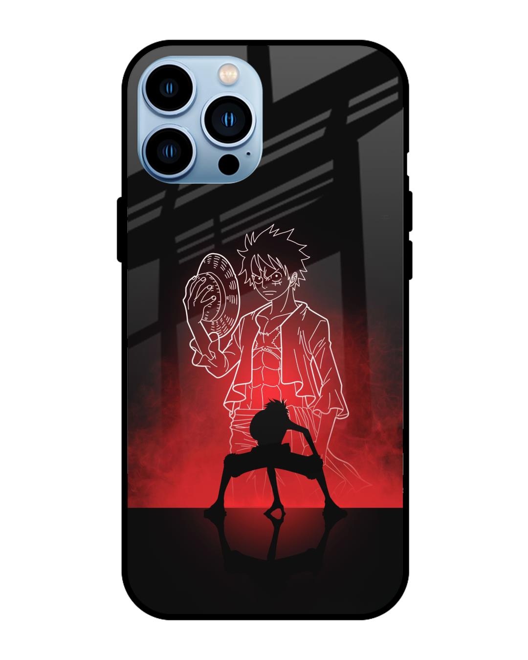 Shop Soul Of Anime Premium Glass Case for Apple iPhone 13 Pro Max (Shock Proof,Scratch Resistant)-Front