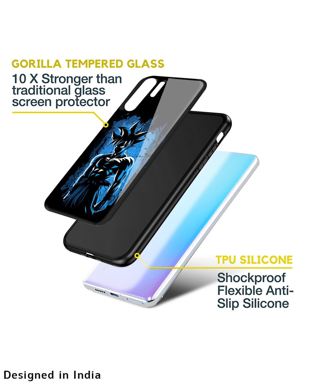 Shop Splatter Instinct Premium Glass Case for Apple iPhone 13 (Shock Proof,Scratch Resistant)-Design