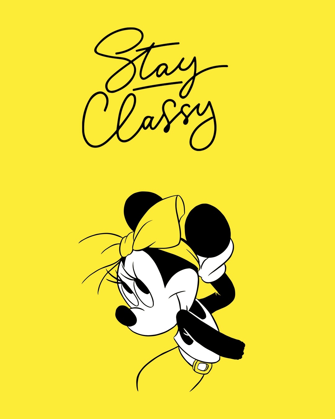 Shop Stay Classy Minnie Full Sleeves T-Shirt (DL)-Full