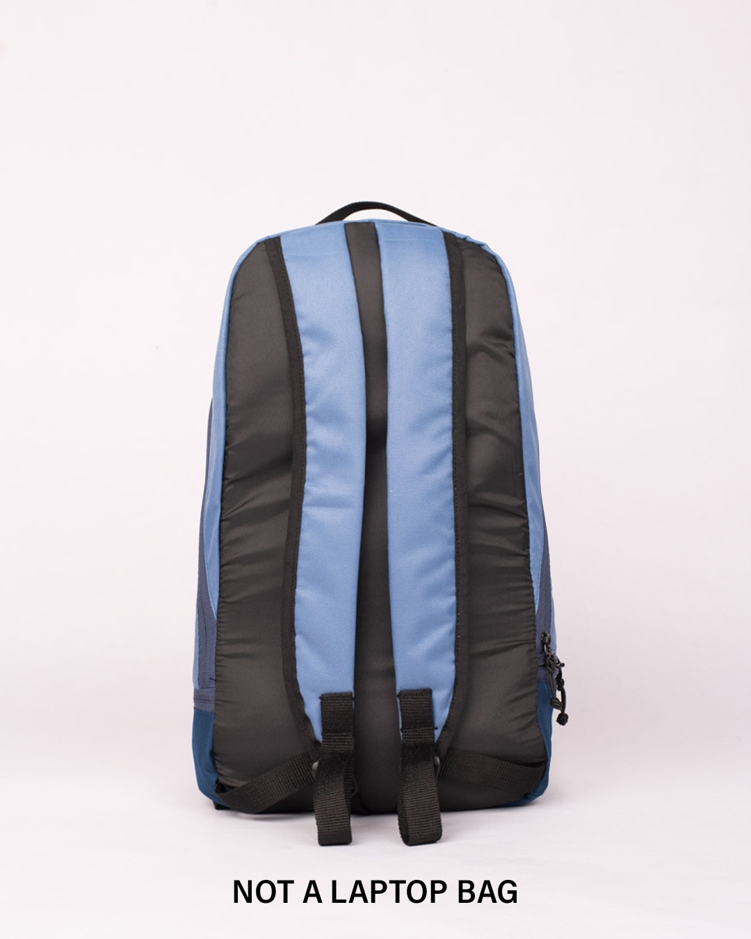 Shop Steel Blue Plain Small Backpack-Design