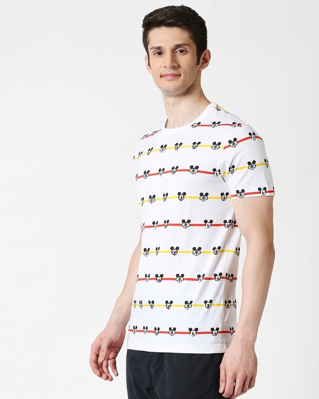 Shop Stripe Mickey (DL) AOP T-Shirt-Design