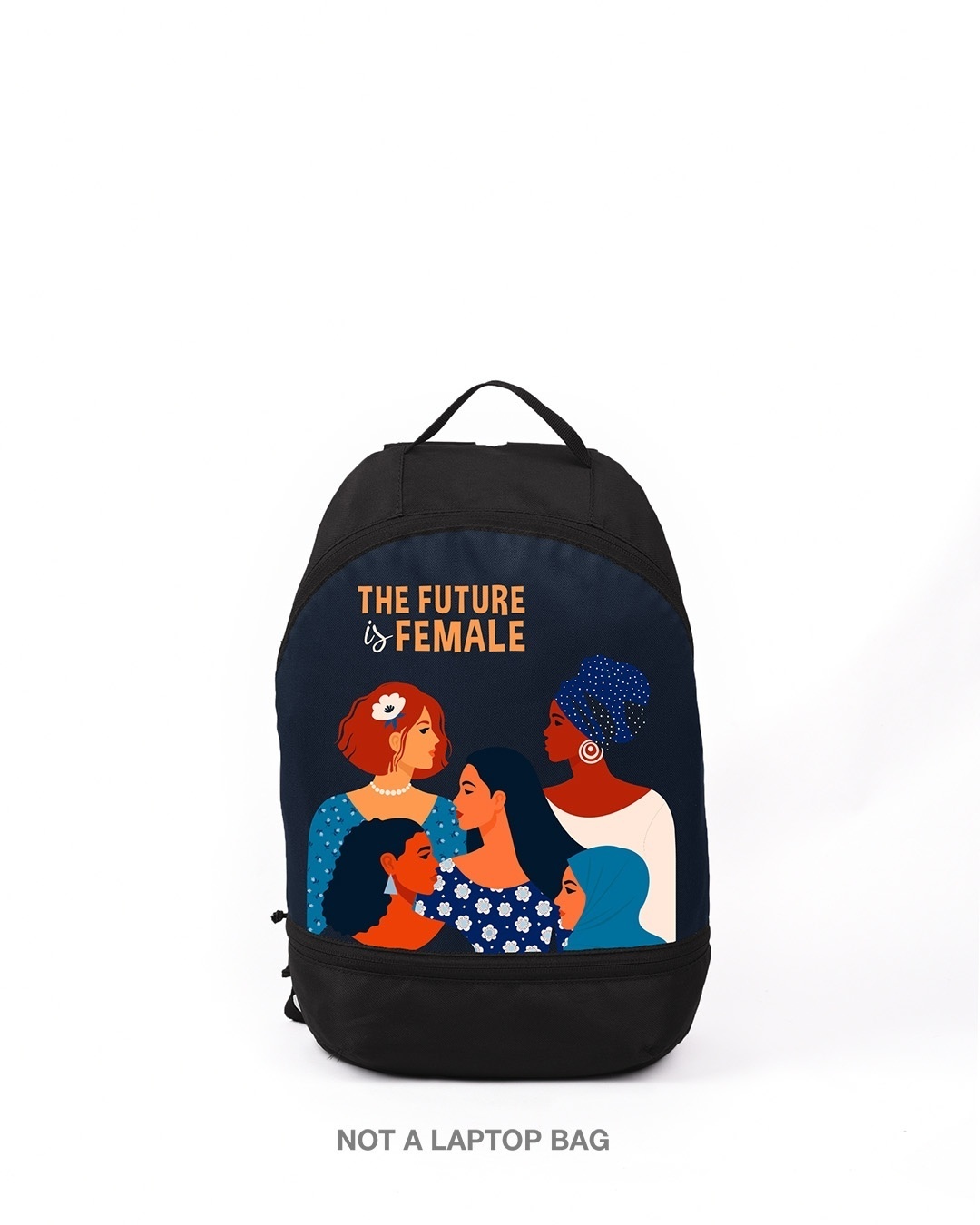 Shop Super Future Girls Printed Mini Small Backpacks (DCL)-Front