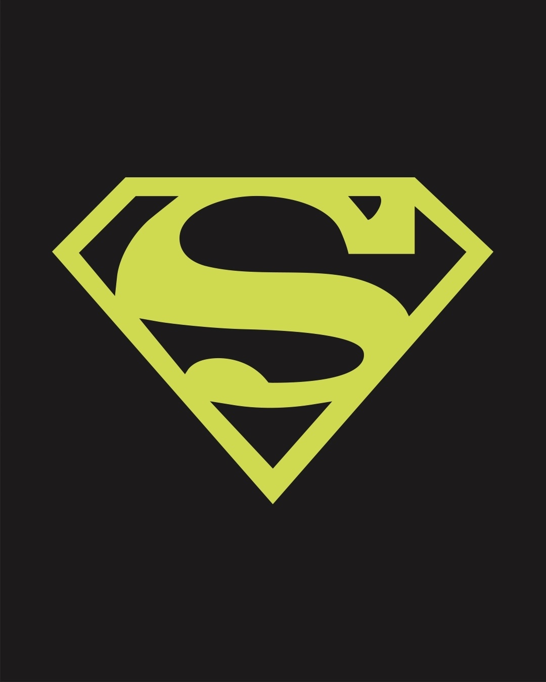 Shop Superman Neon Printed Small Backpack (SML)-Full
