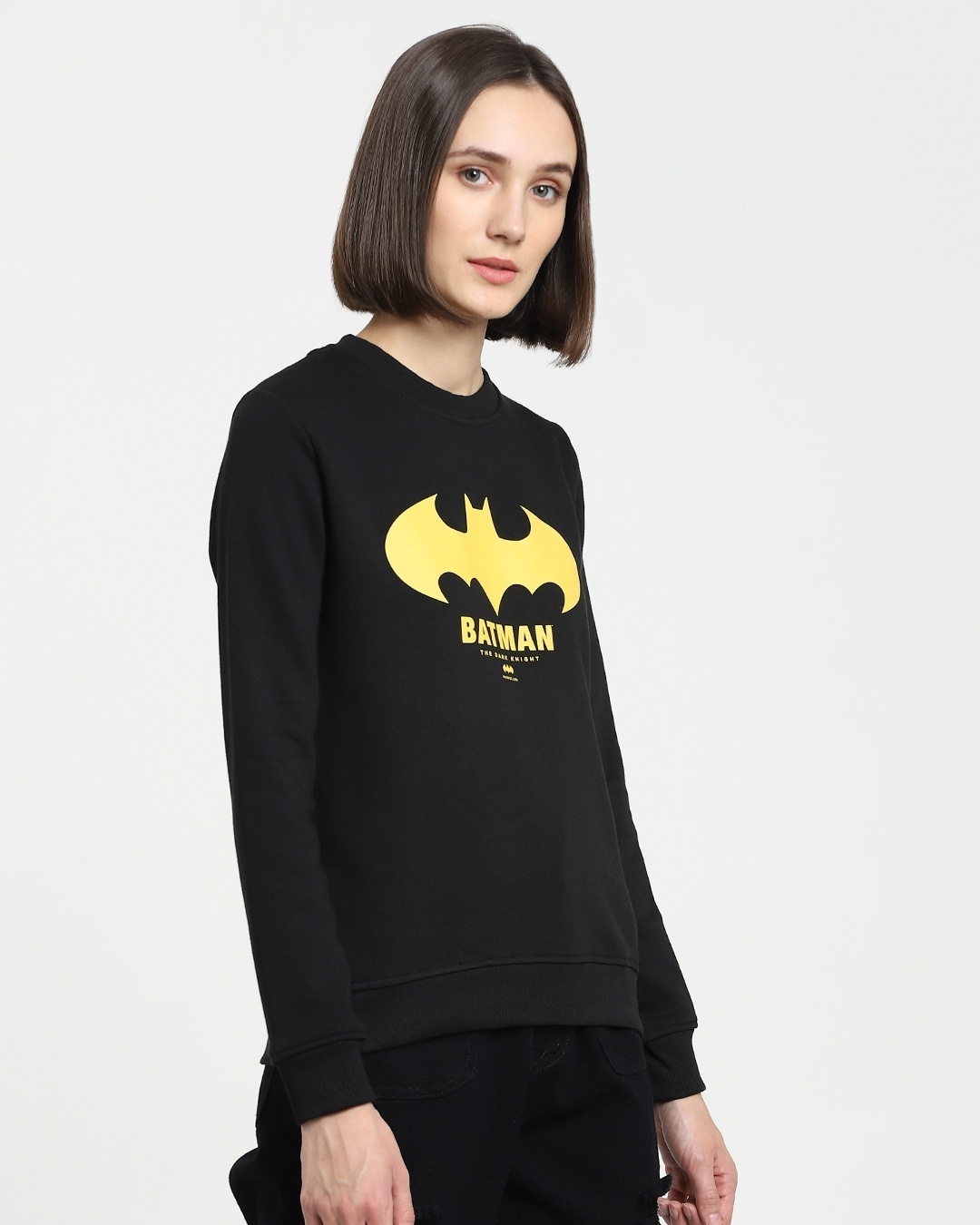 Shop The Dark Knight Fleece Sweatshirt-Back