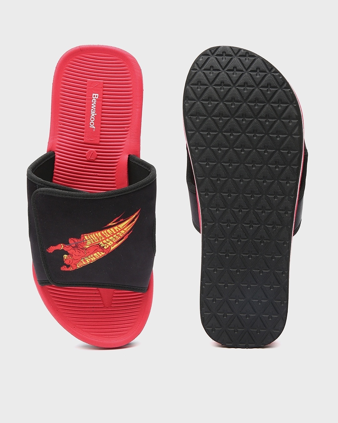 Shop The Flash Black And Red Adjustable Men Slider-Design