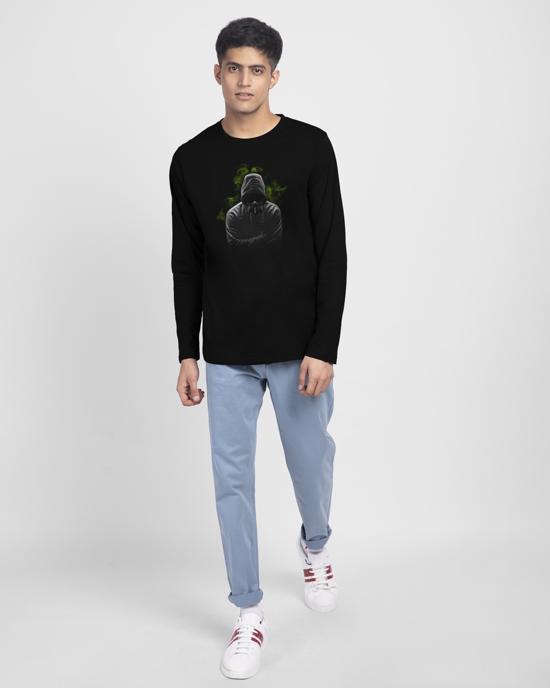 Shop Toxic Human Full Sleeve T-Shirt Black-Design
