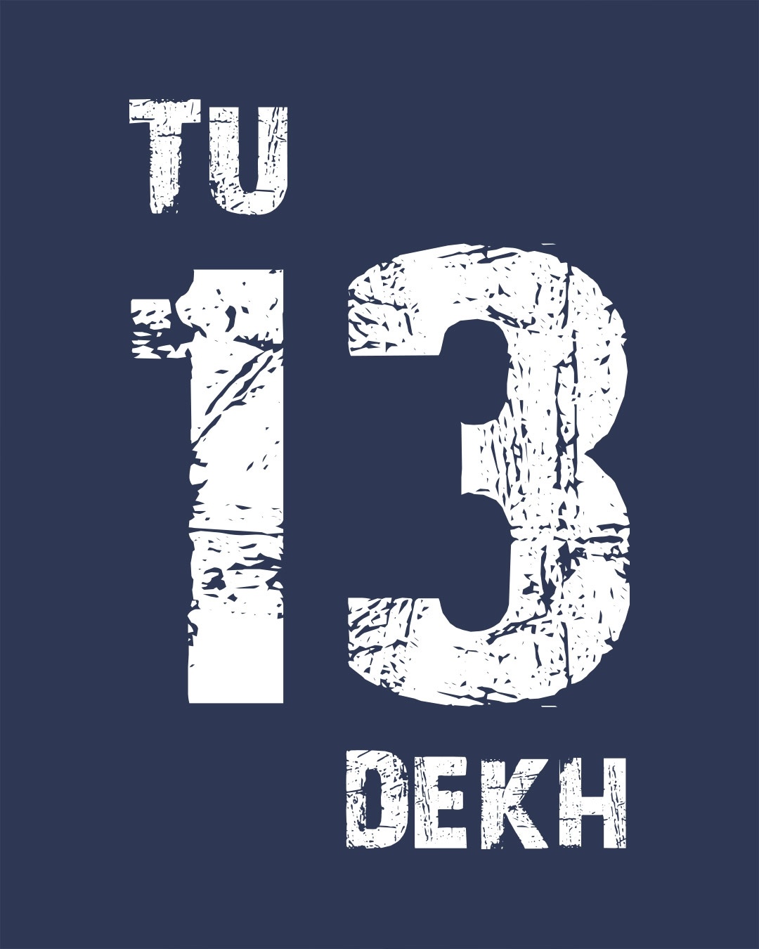 Shop Tu 13 Dekh Vintage Boyfriend T-Shirt