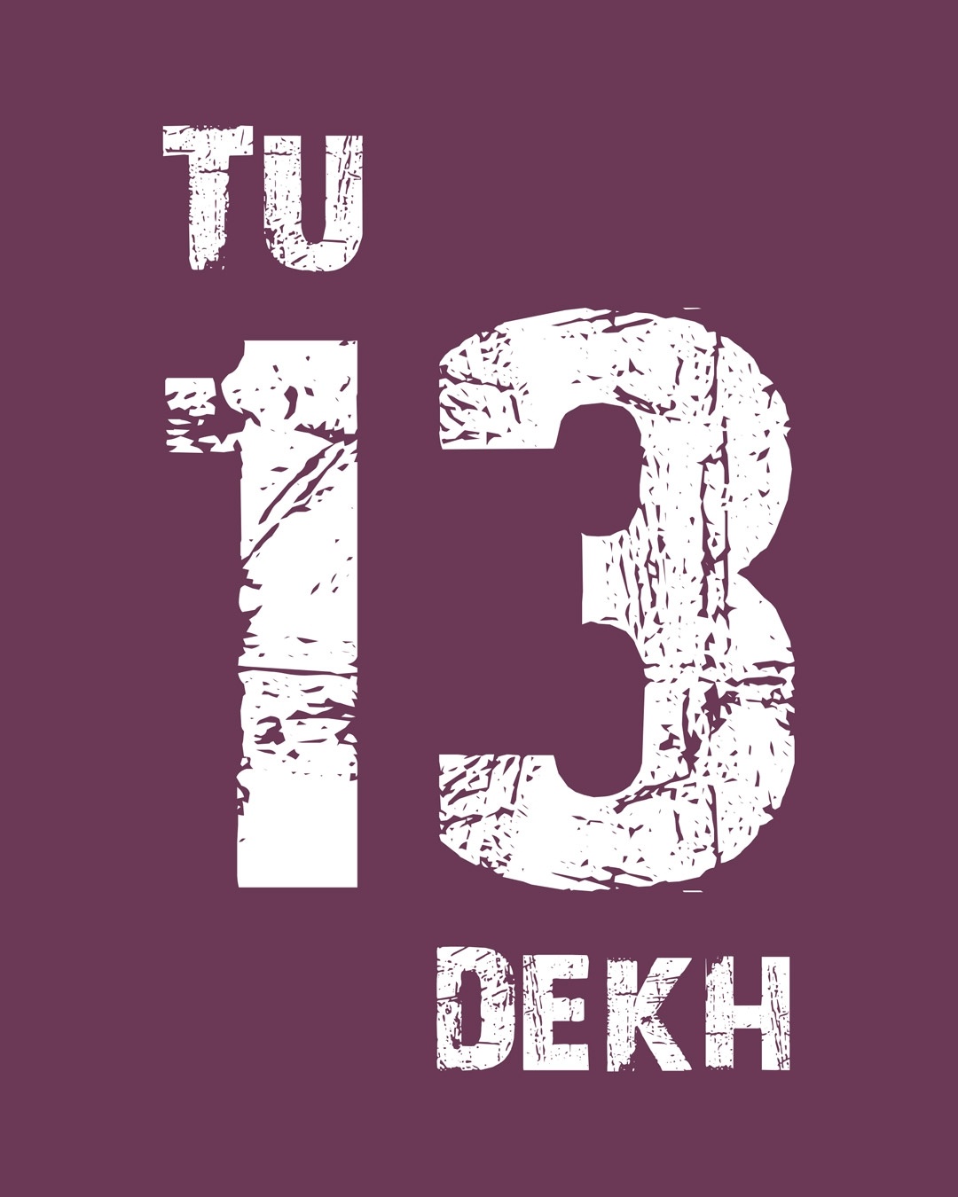 Shop Tu 13 Dekh Vintage Full Sleeve T-Shirt-Full