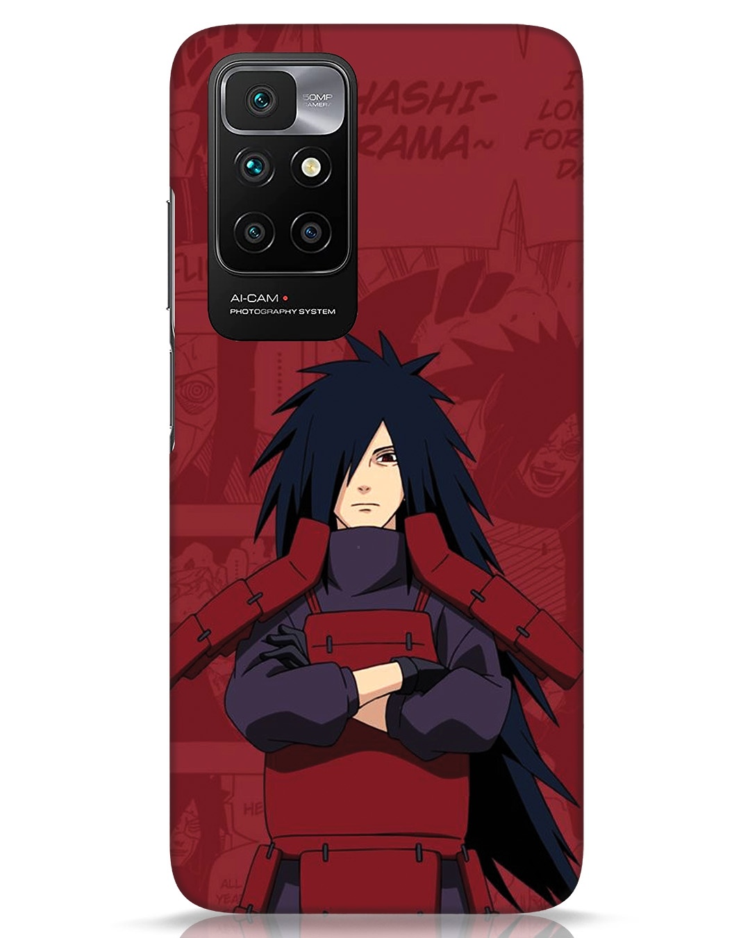 Buy Uchiha Madara Designer Hard Cover for Xiaomi Redmi 10 Prime