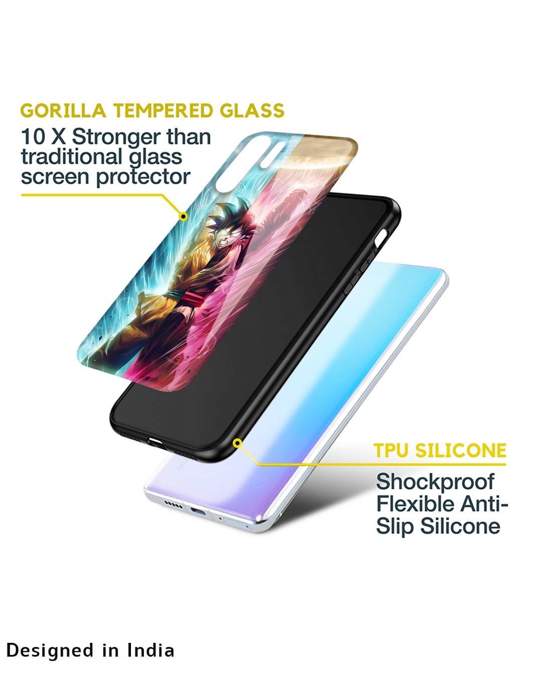 Shop Ultimate Fusion Premium Glass Case for Apple iPhone 13 (Shock Proof,Scratch Resistant)-Design