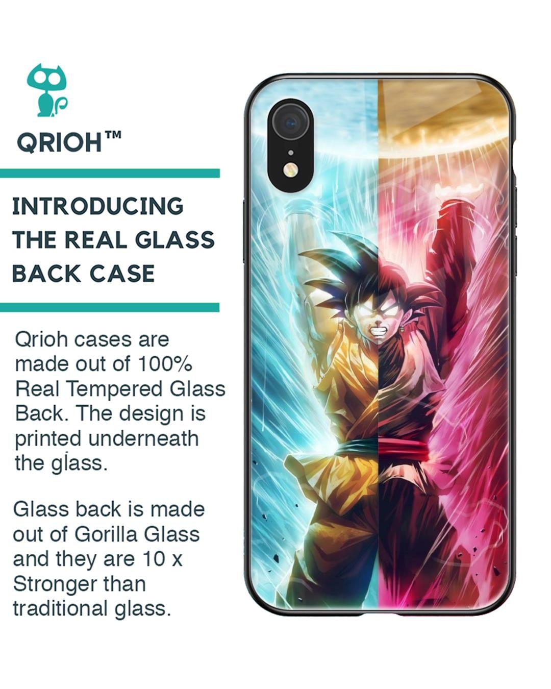 Shop Ultimate Fusion Premium Glass Case for Apple iPhone XR (Shock Proof,Scratch Resistant)-Back