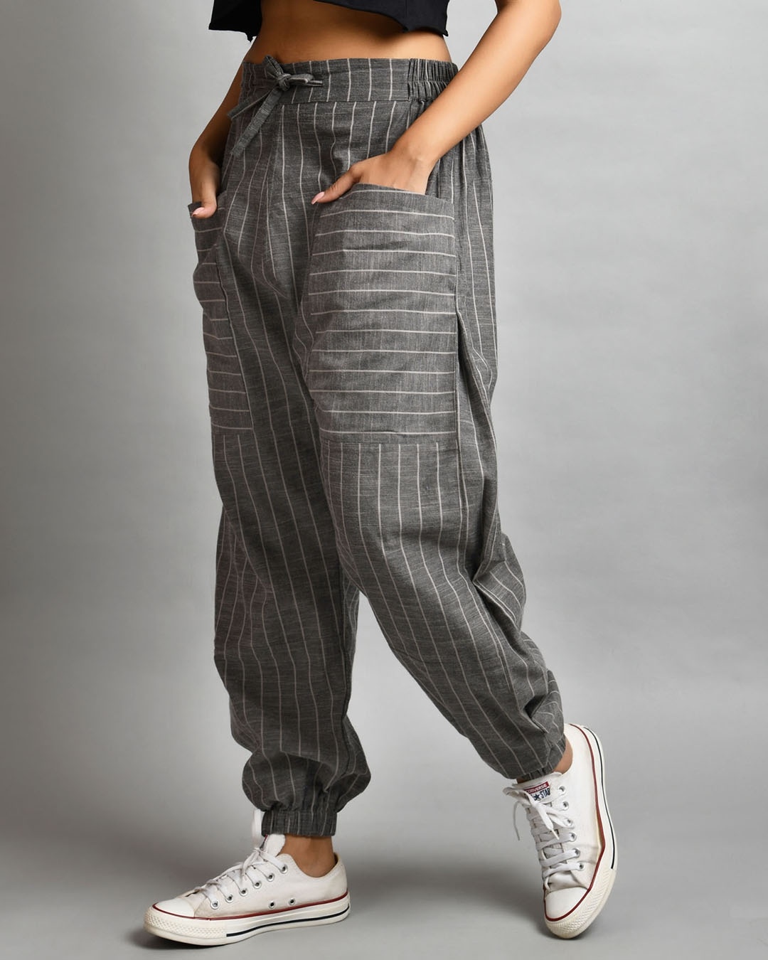 Buy Mens Combo Pack of 2 Harem Pants  Dark Blue  Melange Grey  GSM170   Free Size Online on Brown Living  Mens Pyjama