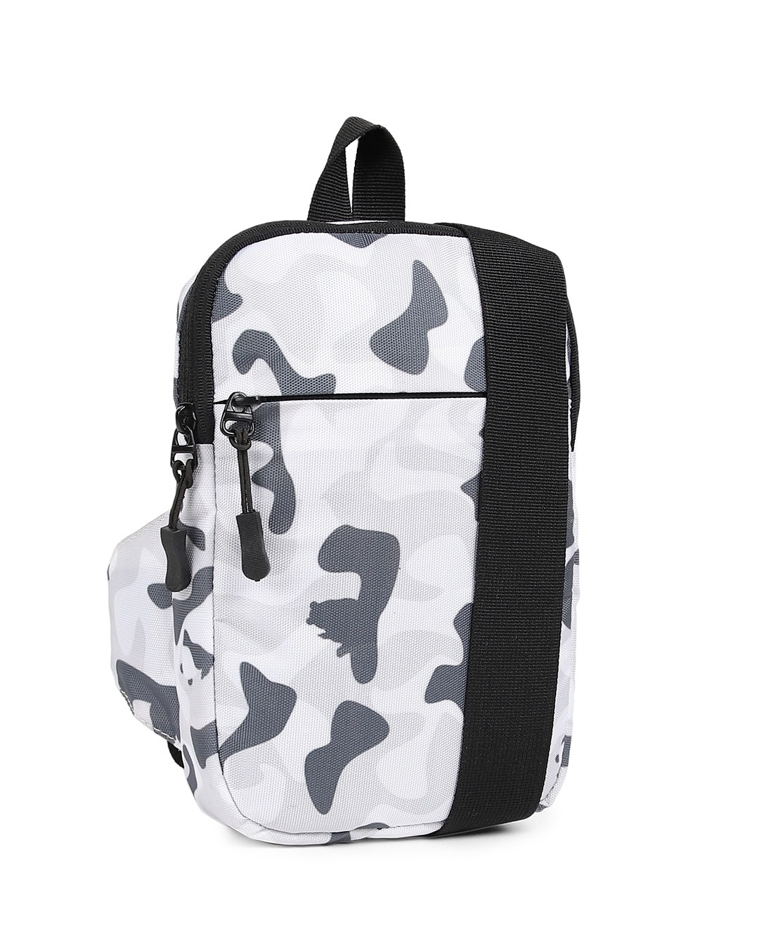 Shop Unisex White Camouflage Sling Bag-Design