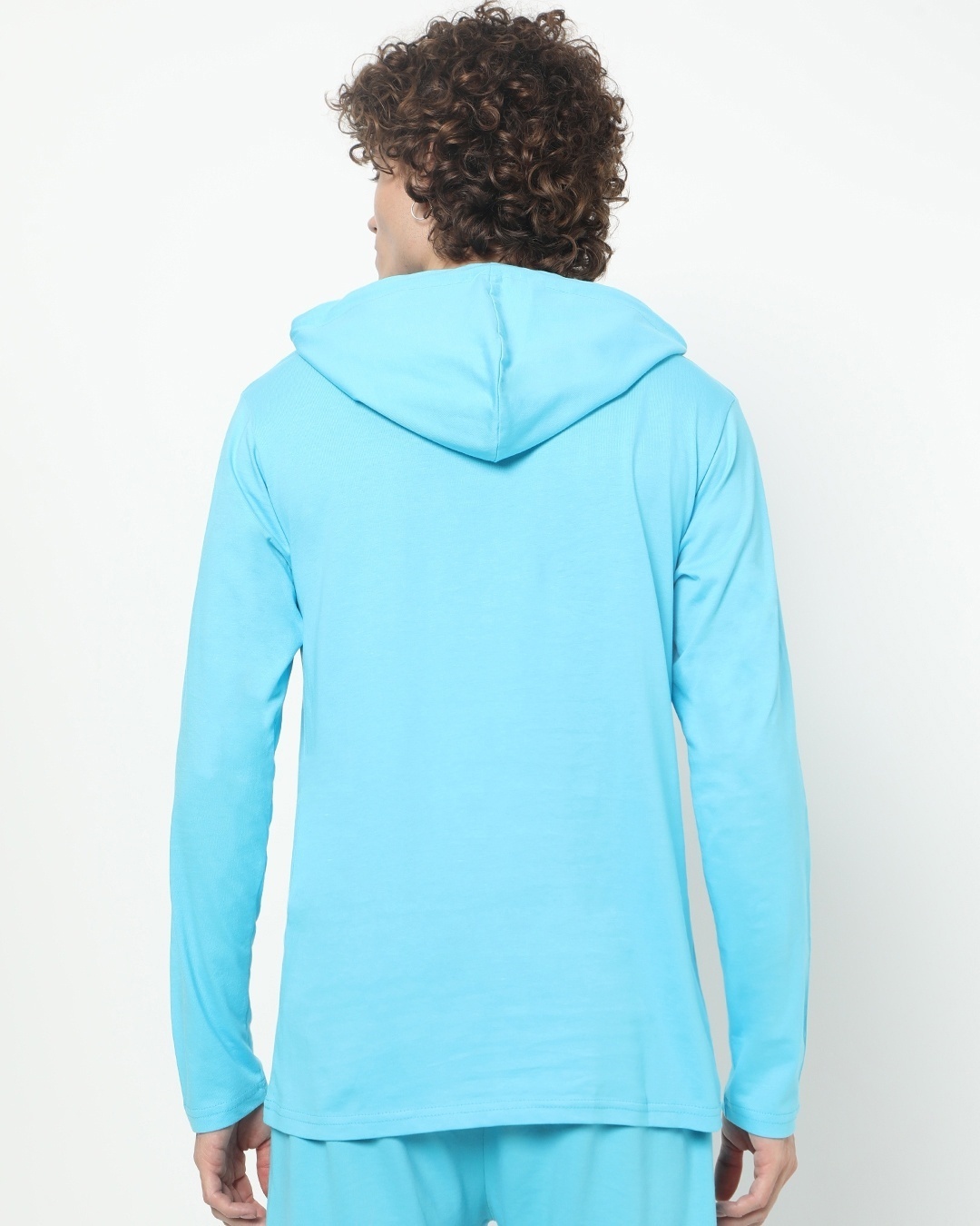 Shop Upbeat Blue Full Sleeve Hoodie T-shirt-Design