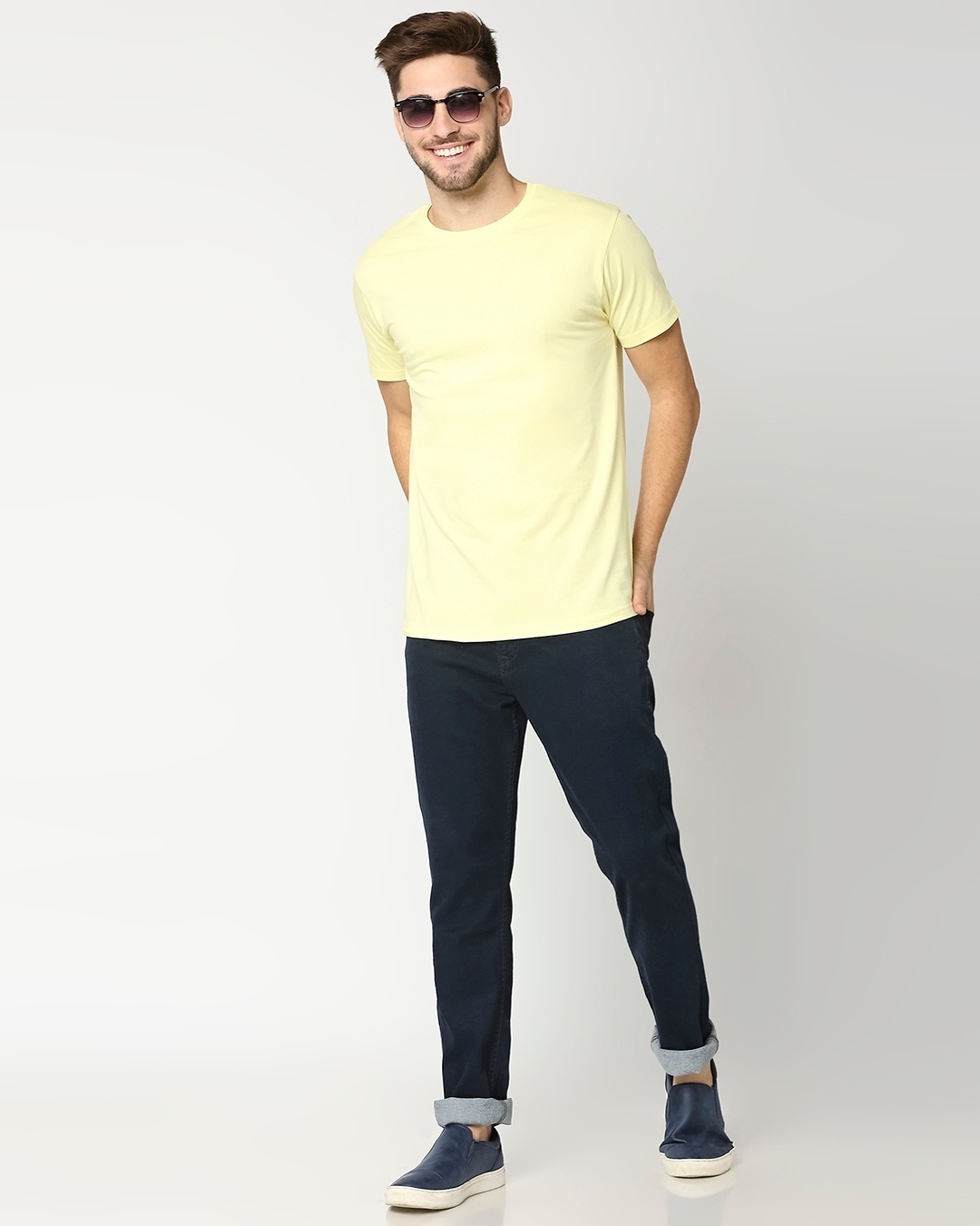 Shop Men's Vax Yellow T-shirt