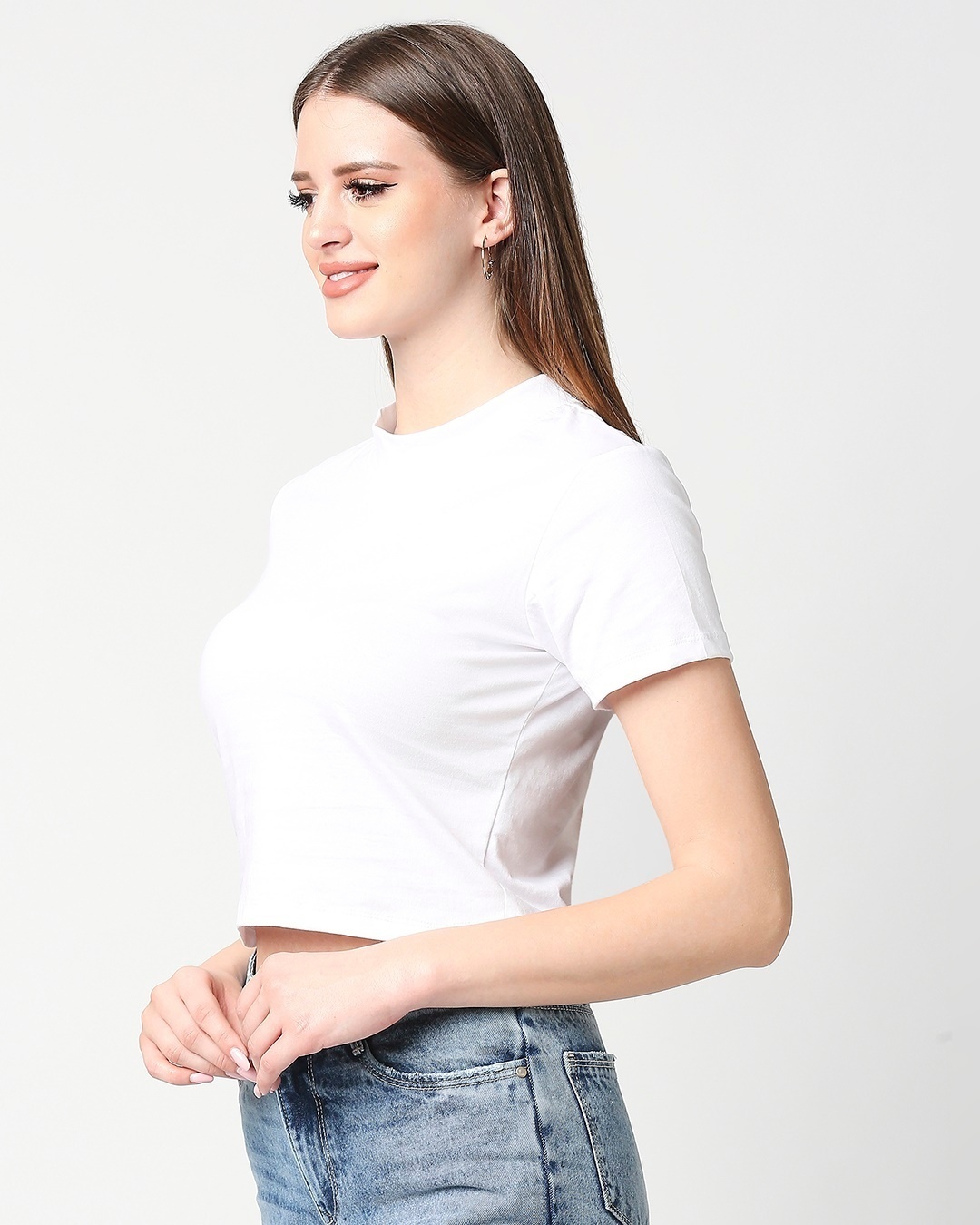 Buy Women's White Slim Fit Snug Blouse for Women white Online at Bewakoof