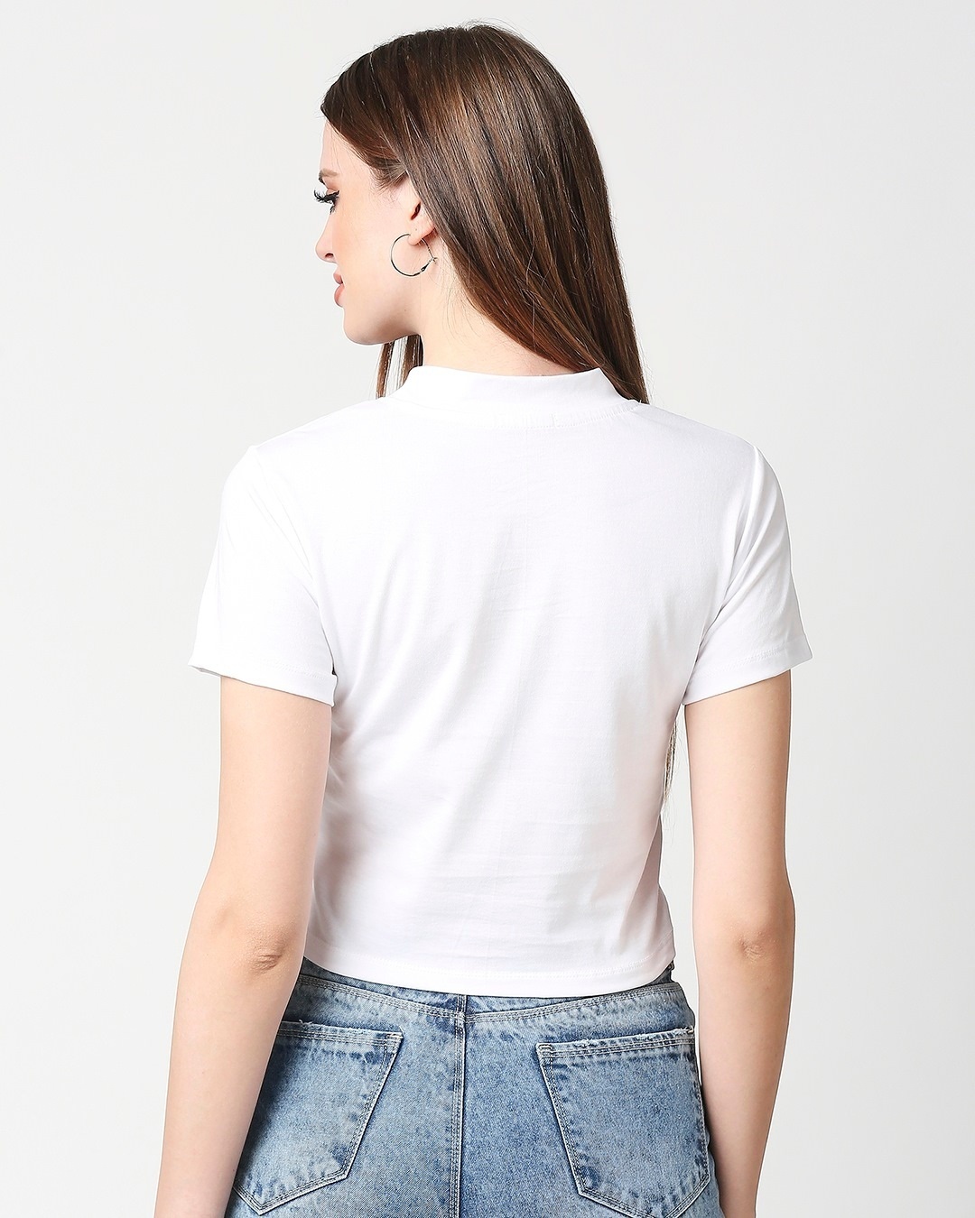 Buy Women's White Slim Fit Snug Blouse Online at Bewakoof