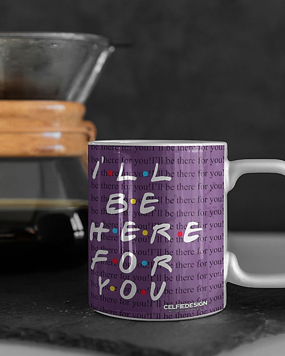 Shop White I'll be there for you Coffee Mug-Design