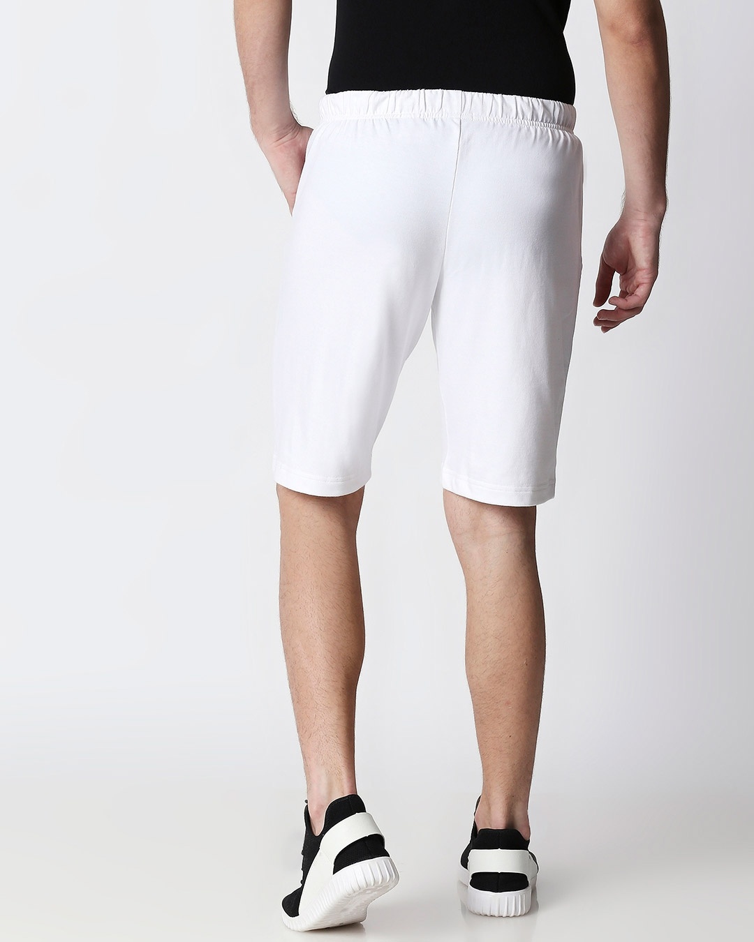 Shop White Men's Casual Shorts-Design