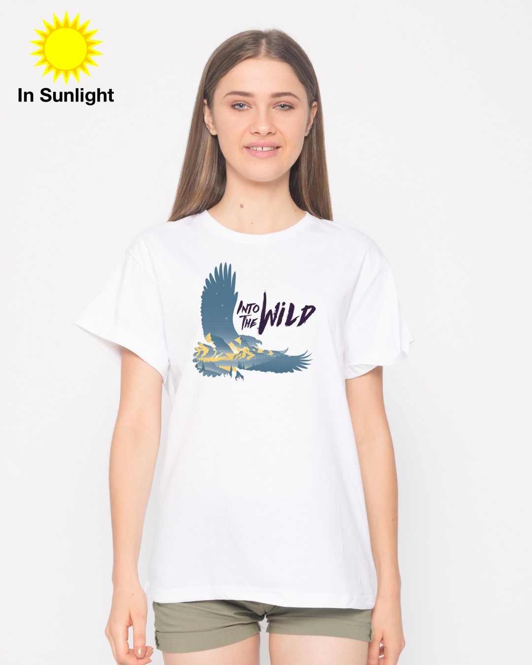Shop Wild Eagle Sun Active T-Shirt-Design