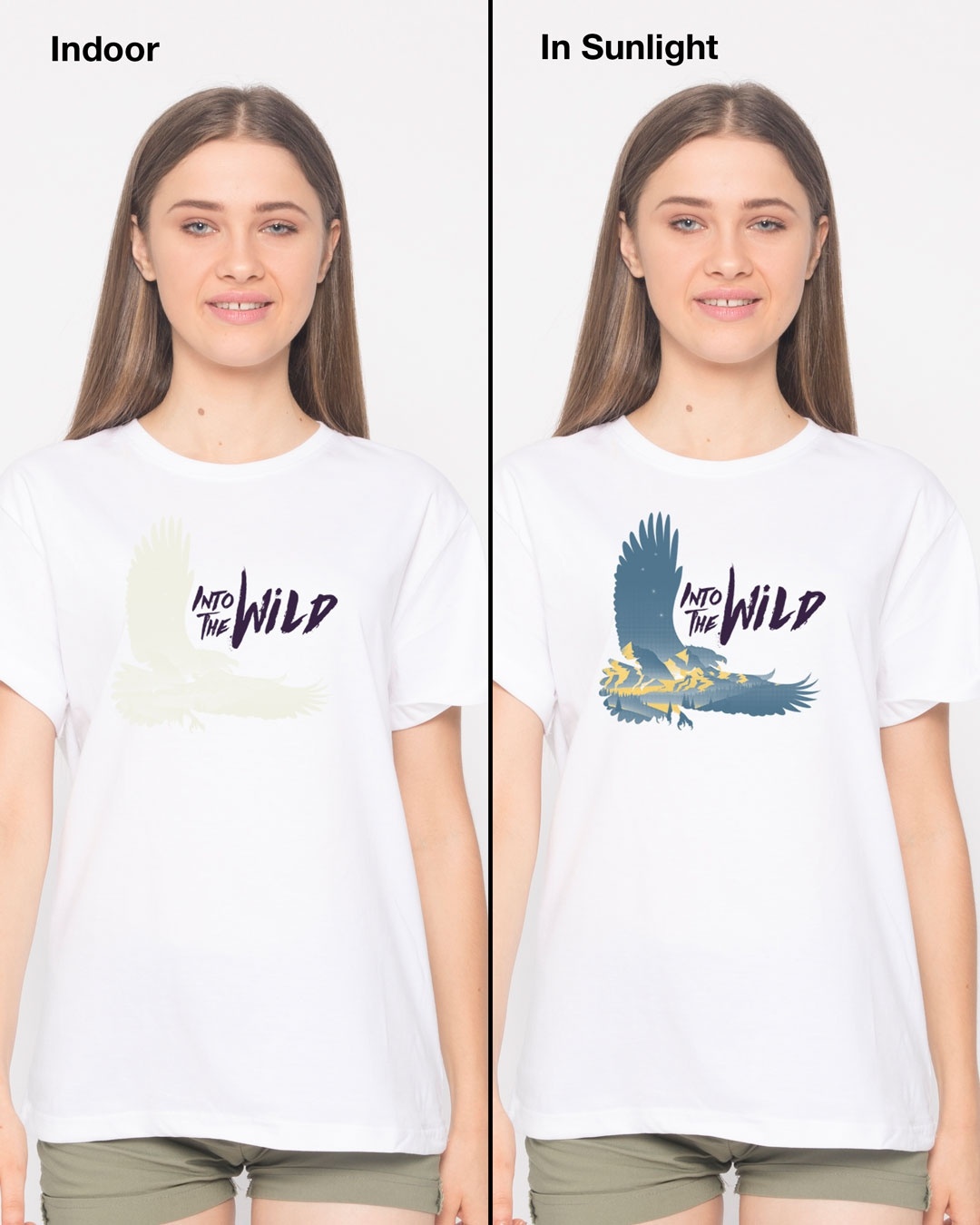 Shop Wild Eagle Sun Active T-Shirt-Full