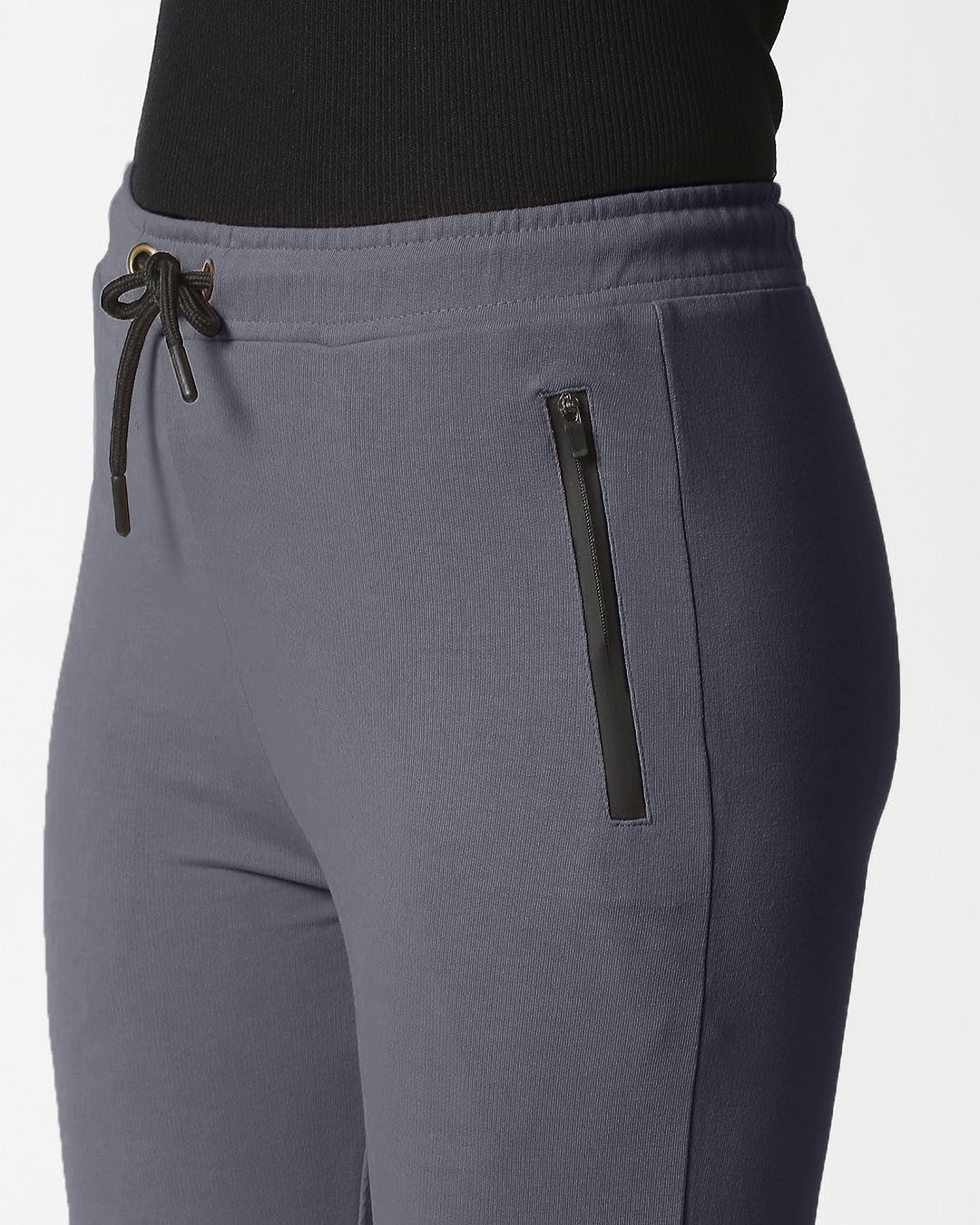 Shop Women Jogger Pants With Zipper
