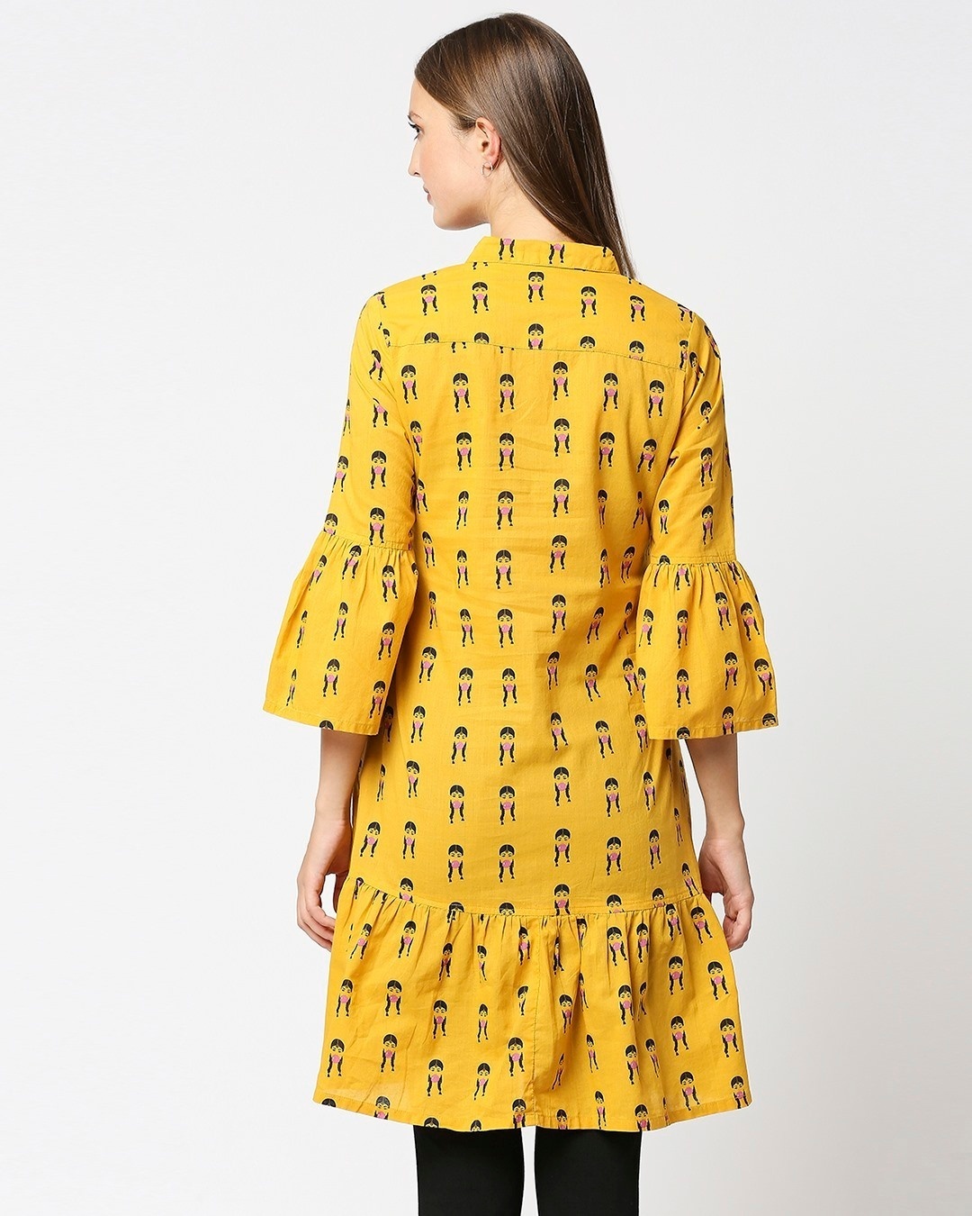 Shop Women's All Over Printed Kurti Dress-Full