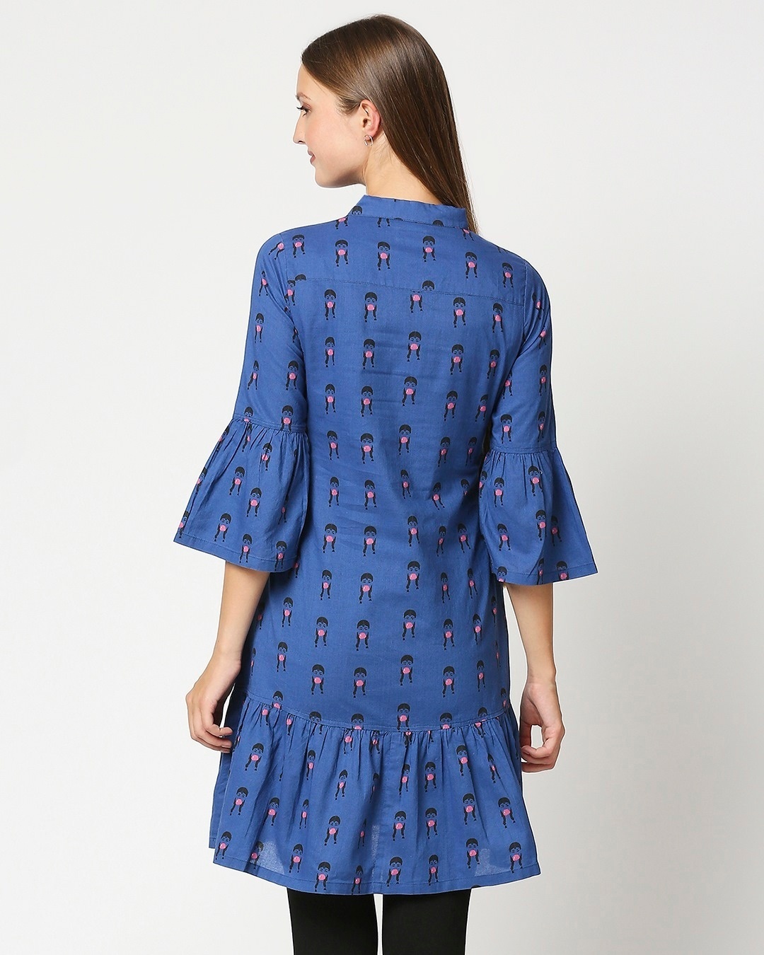 Shop Women's All Over Printed Kurti Dress-Full