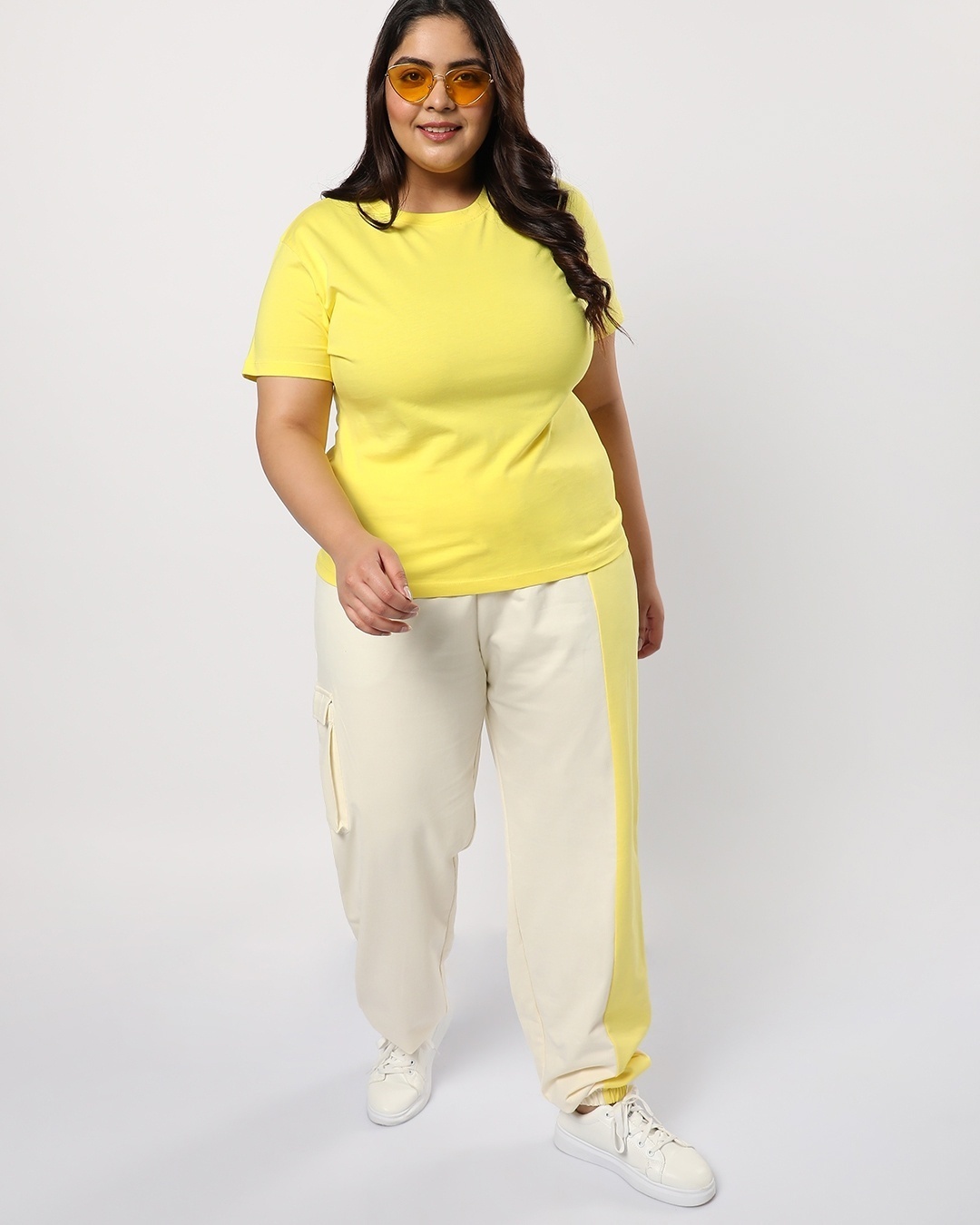 Shop Women's Birthday Yellow Plus Size T-shirt-Full