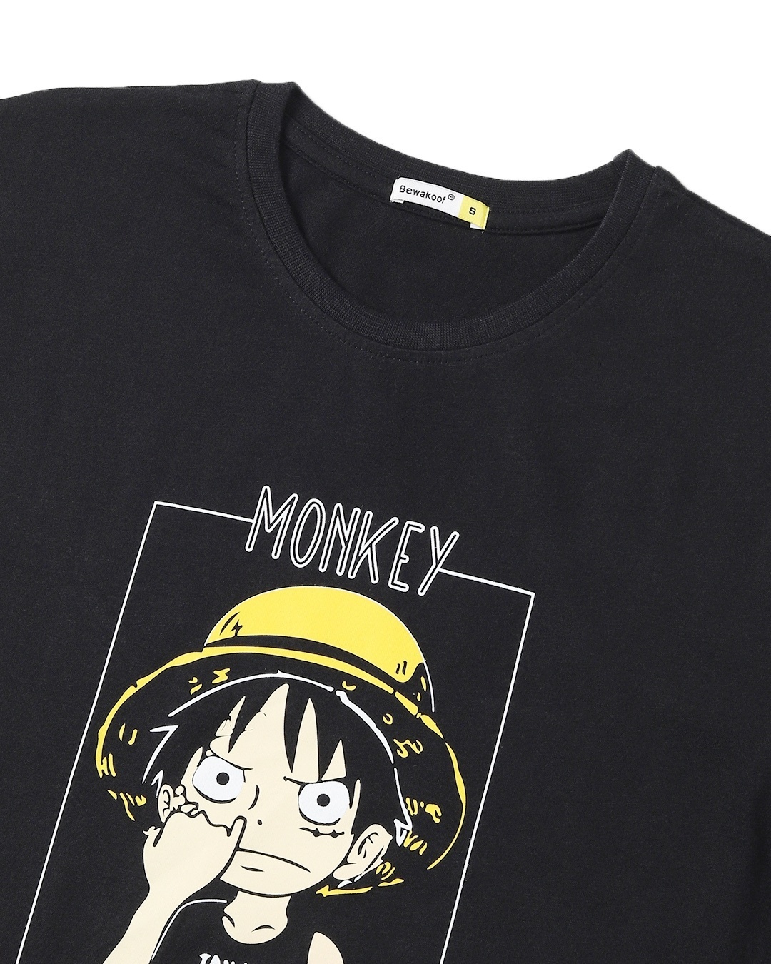 Shop Women's Black Monkey Boyfriend T-shirt