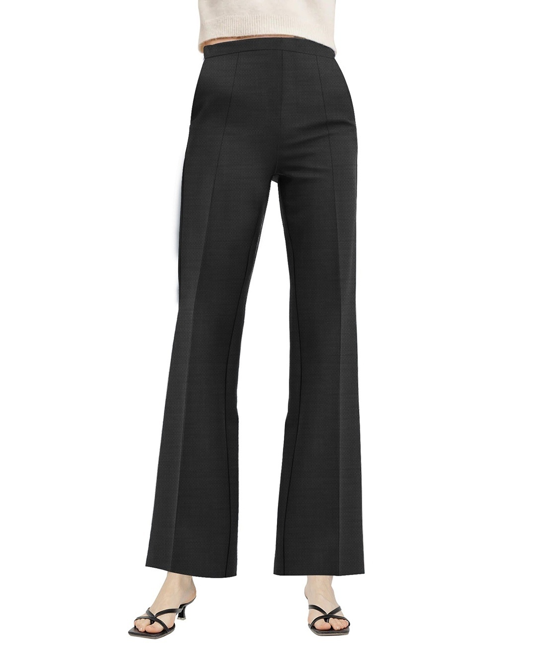 Cheap Women Spring Autumn Casual Long Pants Elastic Mid-rise Pockets Loose  Fit Trousers Vertical Striped Print Harem Pants Streetwear | Joom
