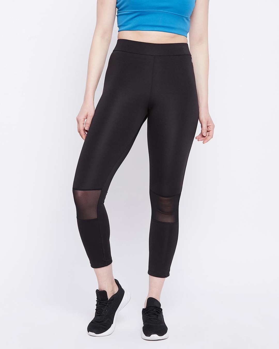Slim fit: sporty leggings with an all-over print - multicolor | s.Oliver
