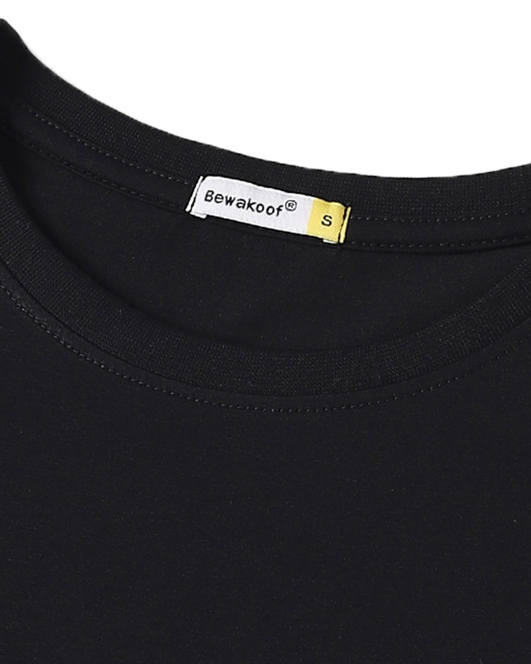 Shop Women's Black The First Born Typography Boyfriend T-shirt