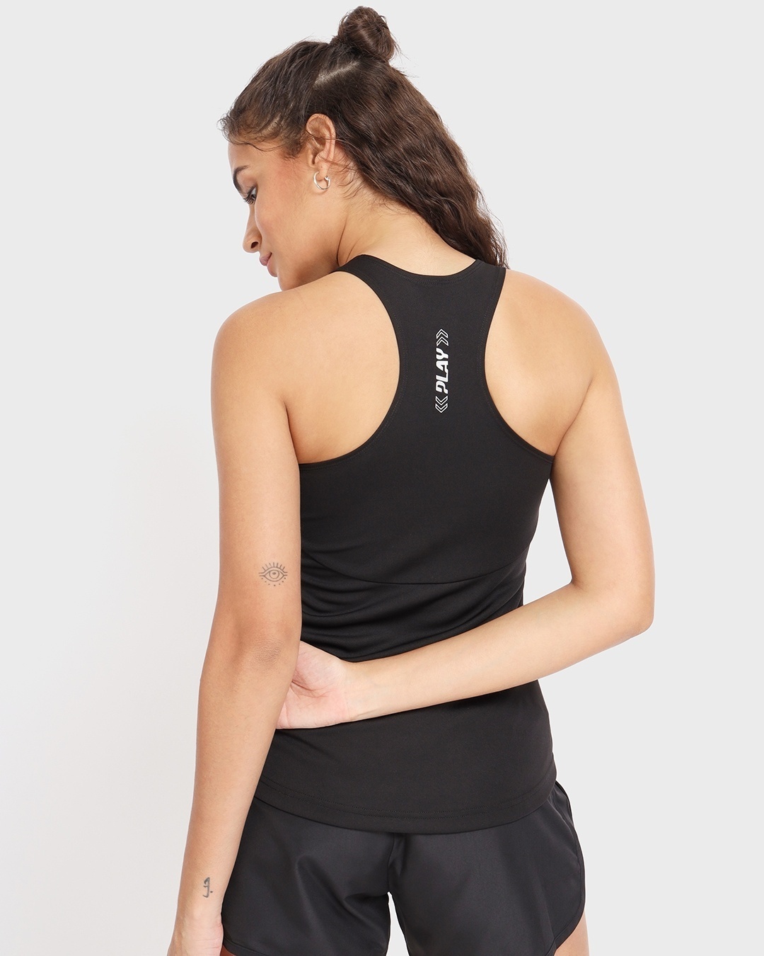 Shop Women's Black Training Vest-Design