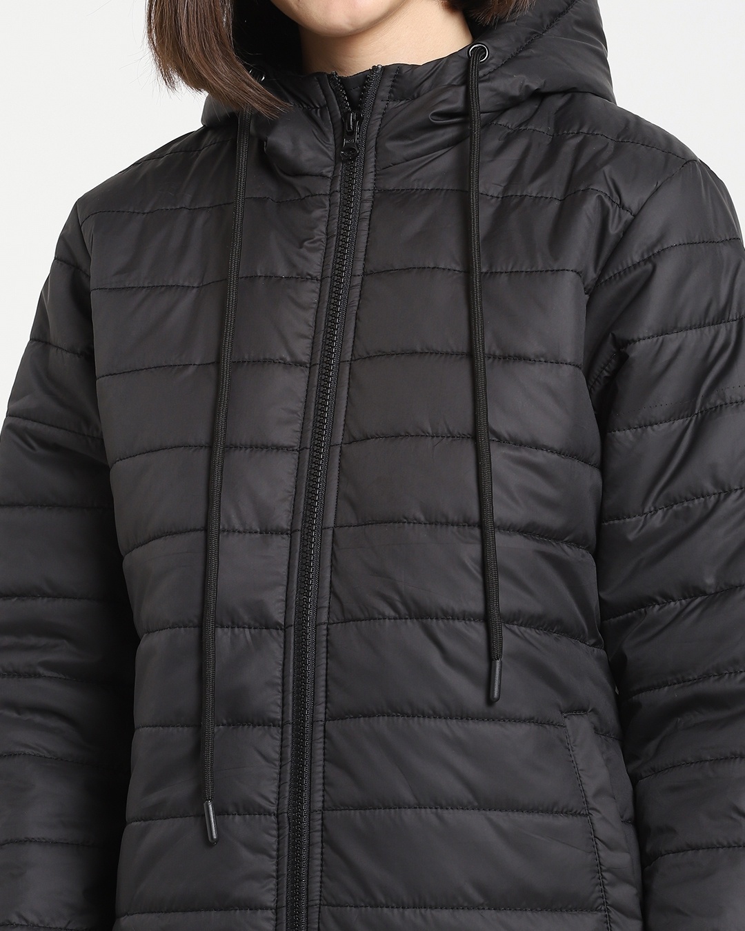 Shop Women's Black Winter Puffer Jacket