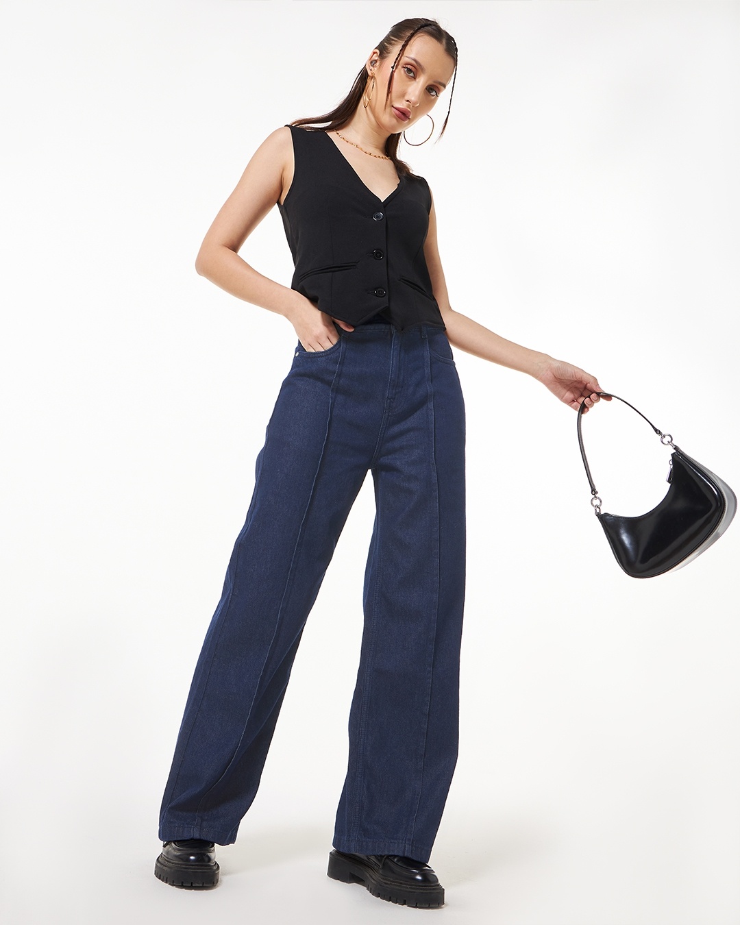 straight fit jeans