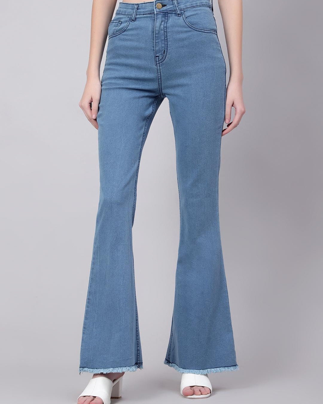 Buy Seven For Allmankind Women Mid-Wash Bootcut Jeans for Women Online |  The Collective