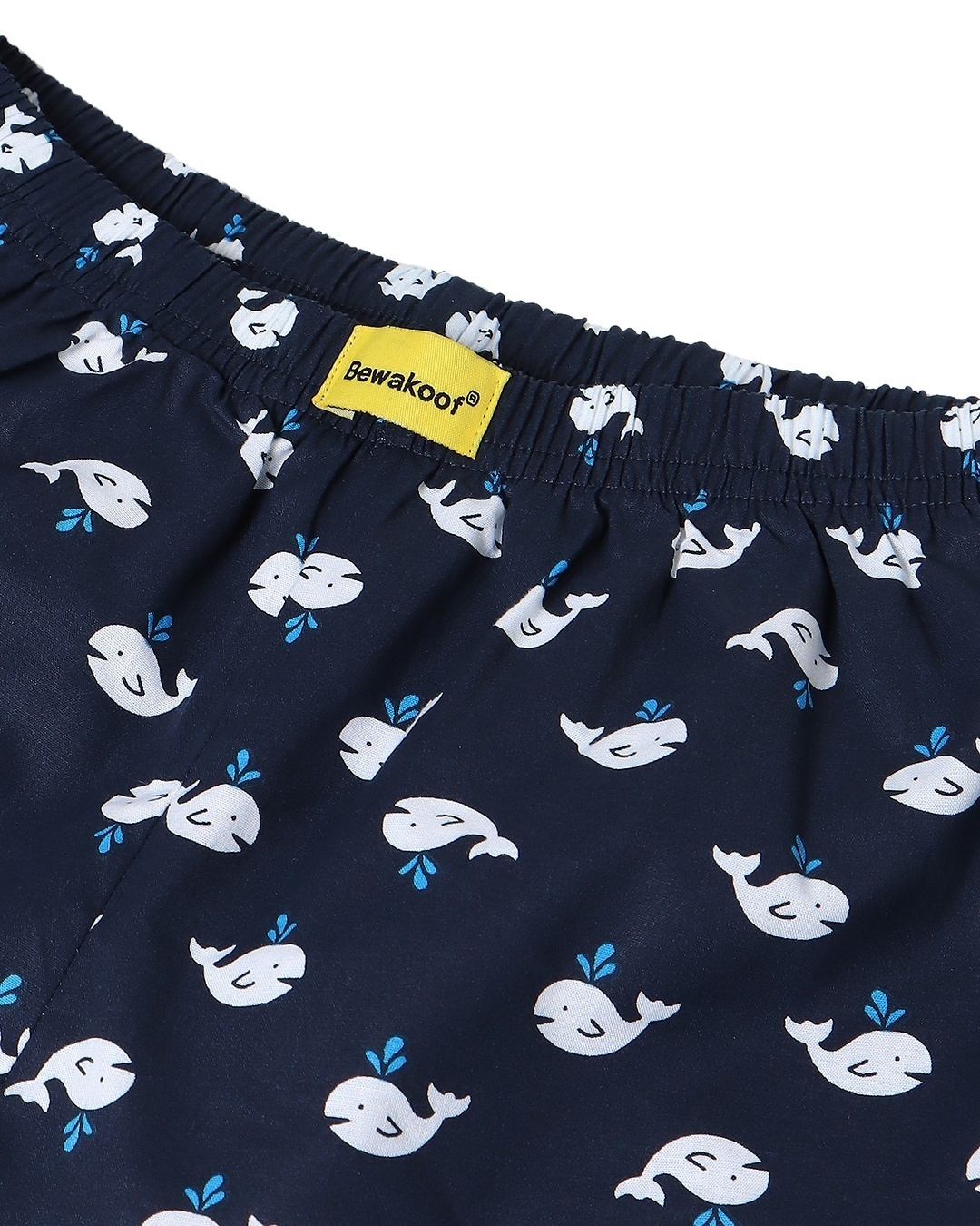 Shop Women's Blue Dolphin Print AOP Boxers