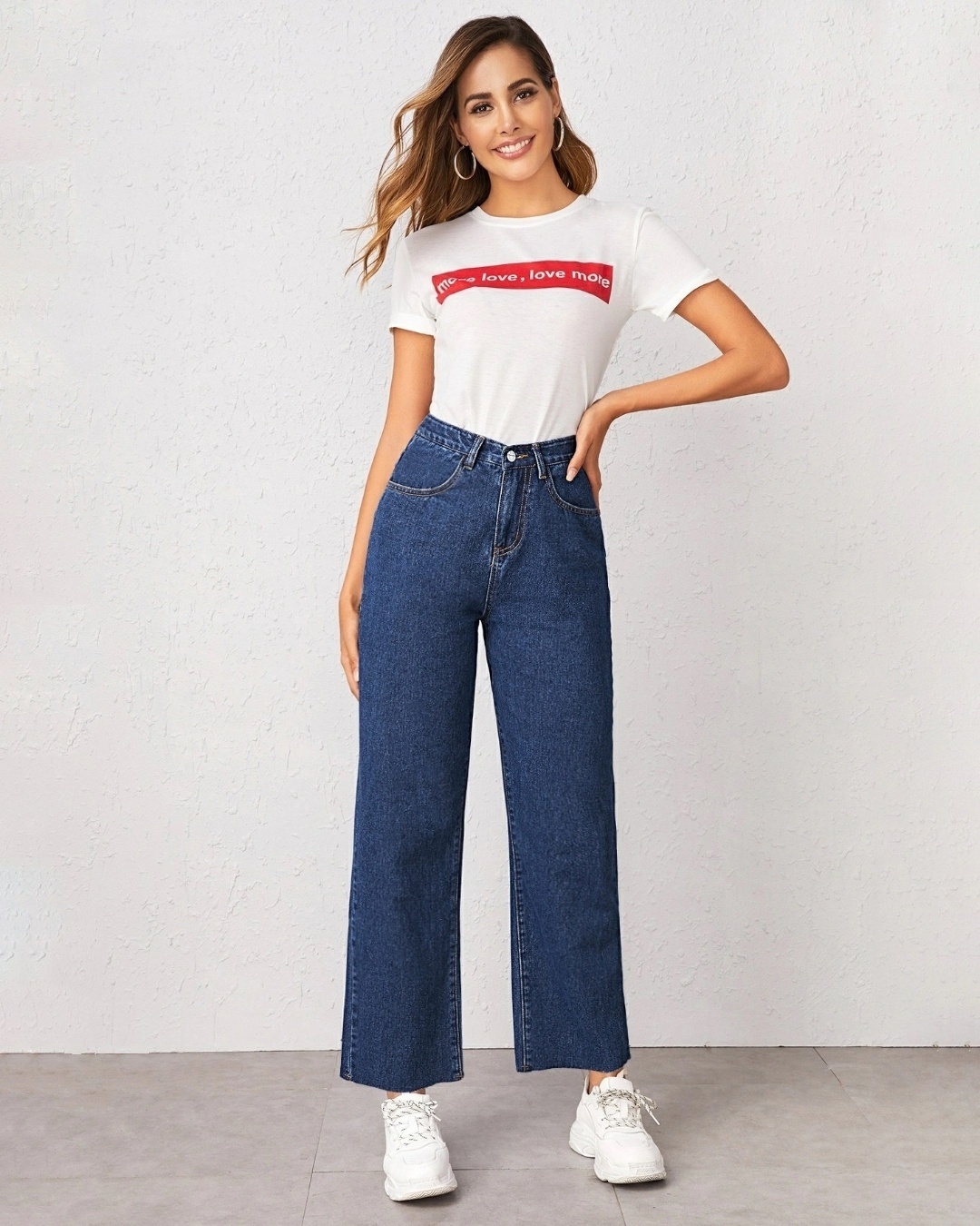 Shop Women's Blue High Rise Regular Fit Jeans