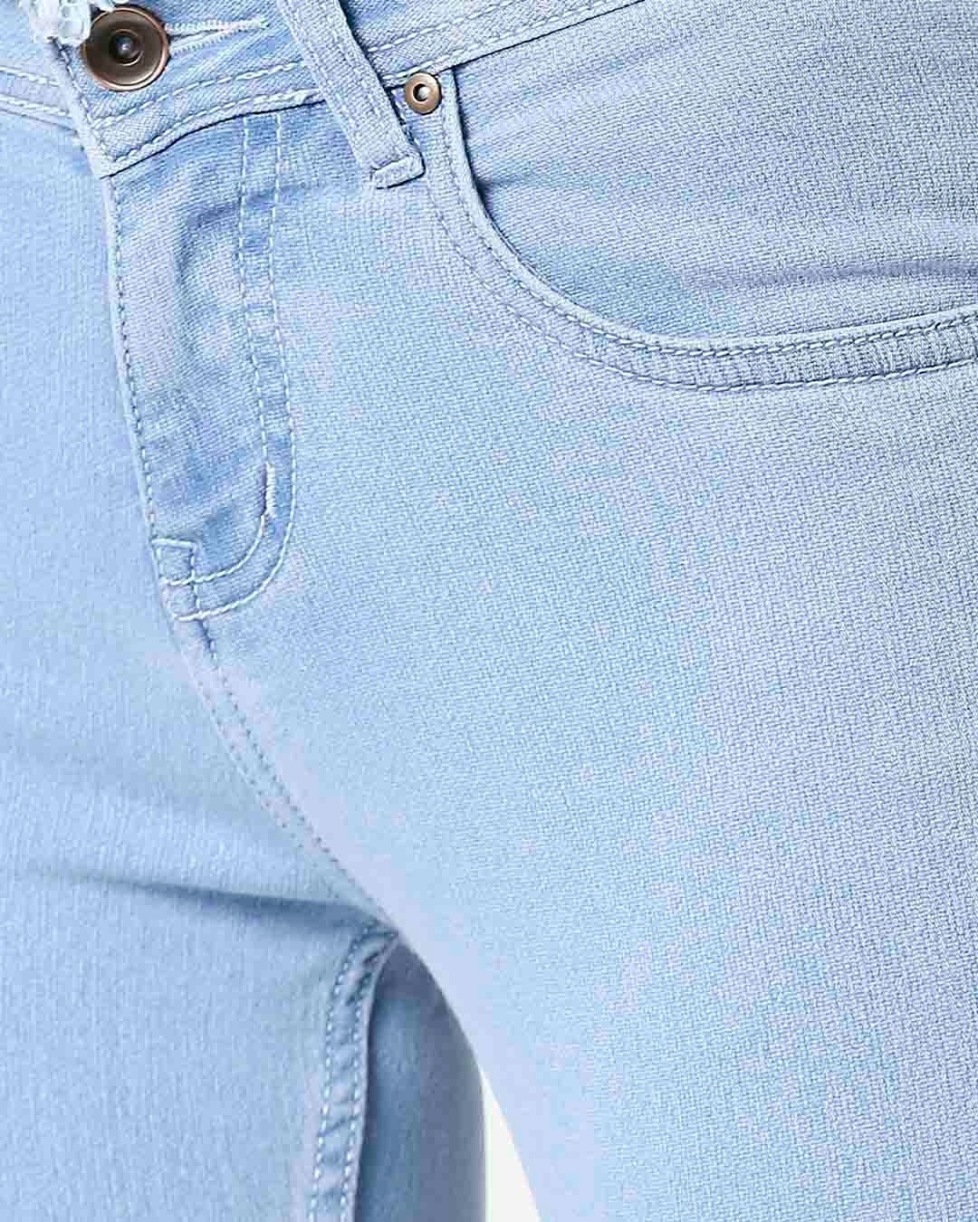 Shop Women's Blue Slim Fit High Rise Clean Look Jeans