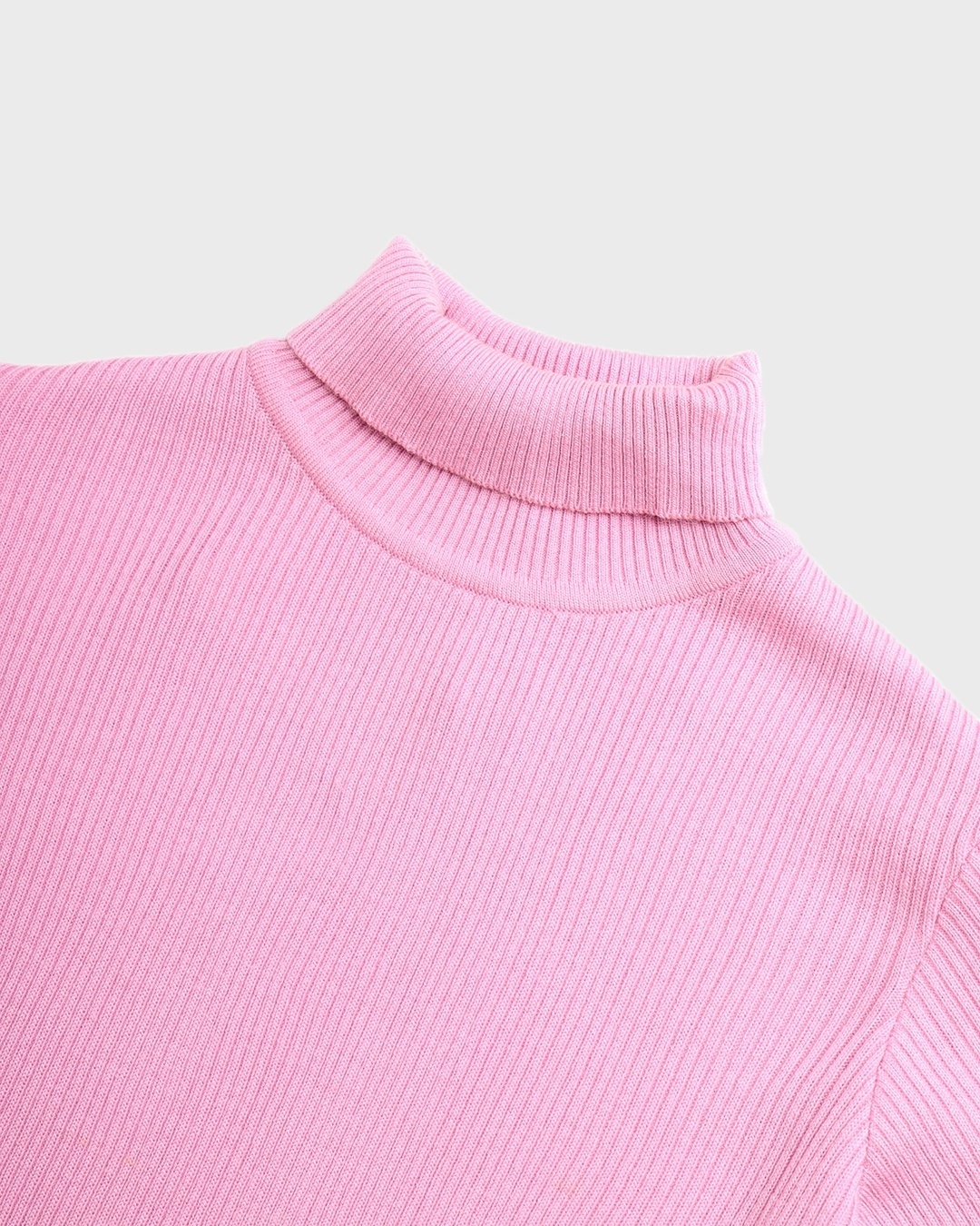 Shop Women's Pink High Neck Sweater