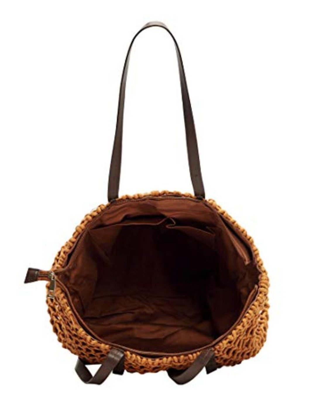 Shop Women's Brown Mellow Macrame Tote Bag-Full